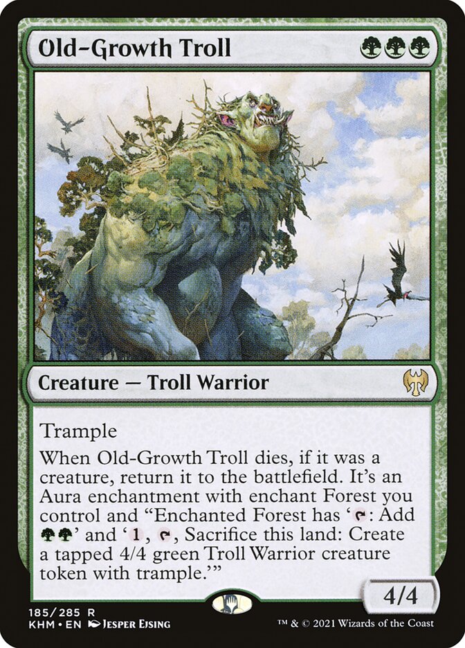 Old-Growth Troll - Kaldheim (KHM)