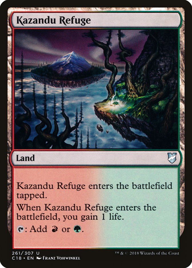 Kazandu Refuge - Commander 2018 (C18)