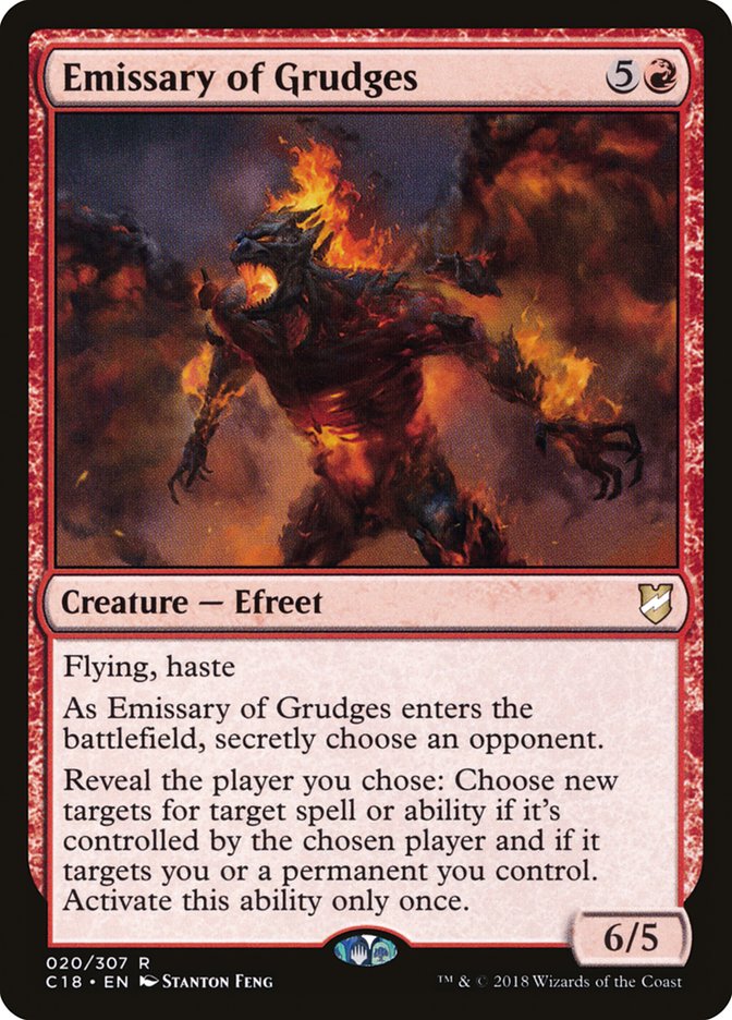 Emissary of Grudges - Commander 2018 (C18)