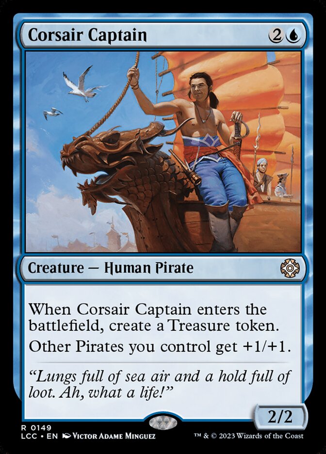 Corsair Captain - Lost Caverns of Ixalan Commander (LCC)