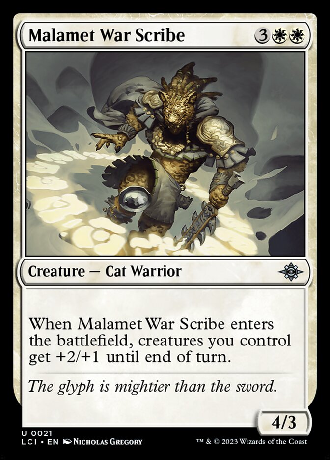 Malamet War Scribe - The Lost Caverns of Ixalan (LCI)