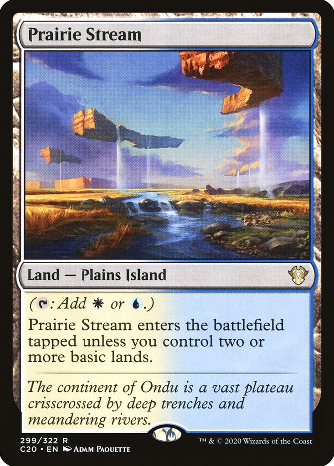 Prairie Stream - Commander 2020 (C20)