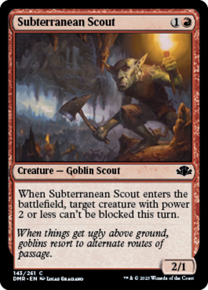 Subterranean Scout - Dominaria Remastered (DMR)