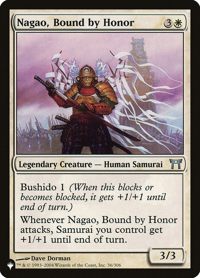 Nagao, Bound by Honor - The List (PLIST)