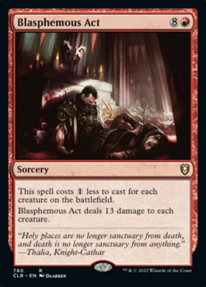 Blasphemous Act - Commander Legends: Battle for Baldur's Gate (CLB)