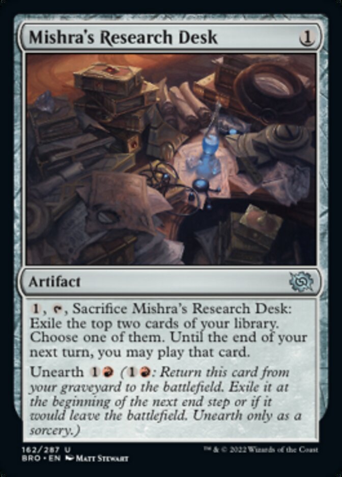 Mishra's Research Desk - The Brothers' War (BRO)