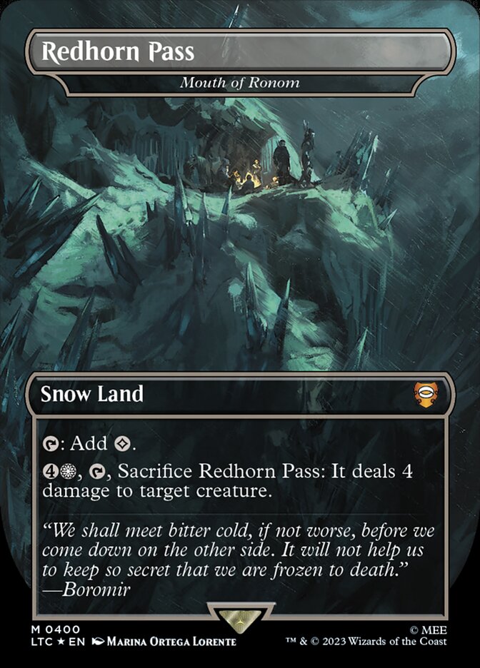 Redhorn Pass - Mouth of Ronom (400) - Tales of Middle-earth Commander (LTC)