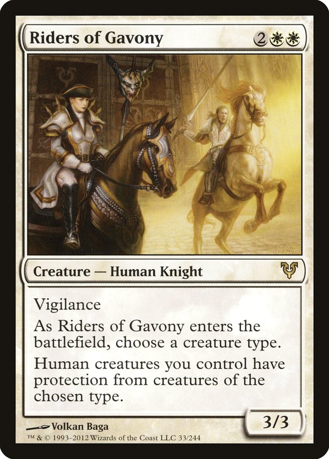 Riders of Gavony - Avacyn Restored (AVR)