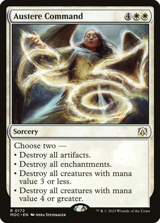 Austere Command - March of the Machine Commander (MOC)