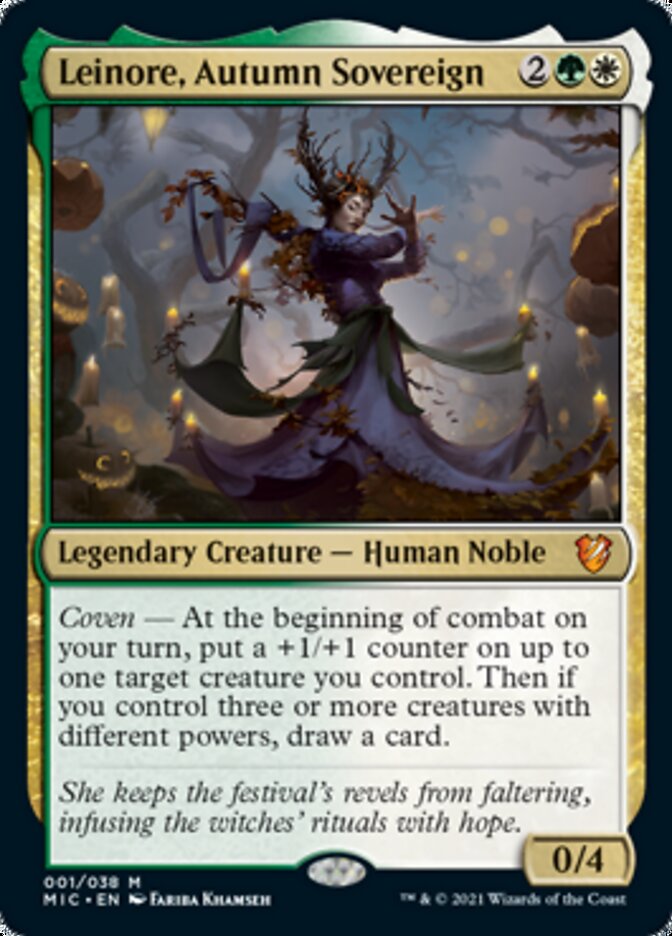 Leinore, Autumn Sovereign - Midnight Hunt Commander (MIC)
