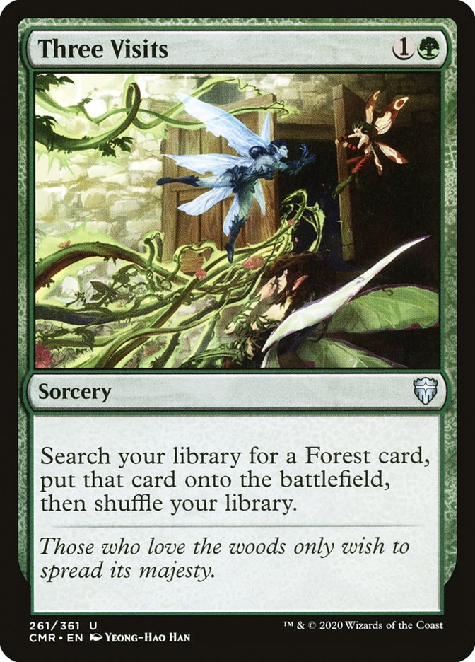 Three Visits - Commander Legends (CMR)