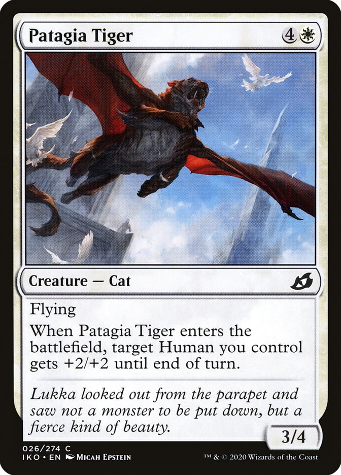 Patagia Tiger - Ikoria: Lair of Behemoths (IKO)