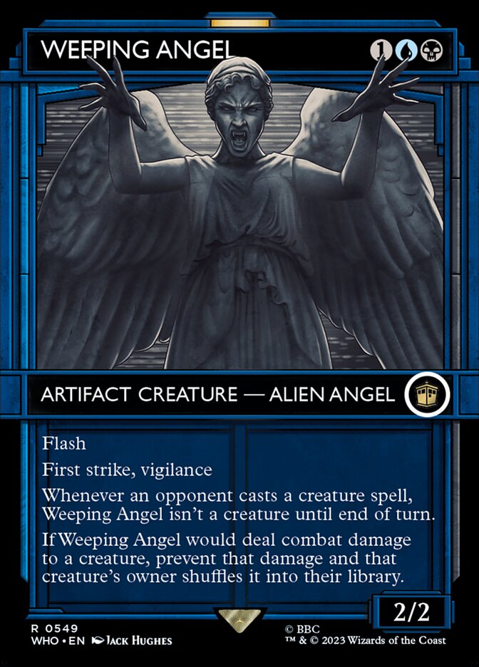 Weeping Angel - [Foil, Showcase] Doctor Who (WHO)
