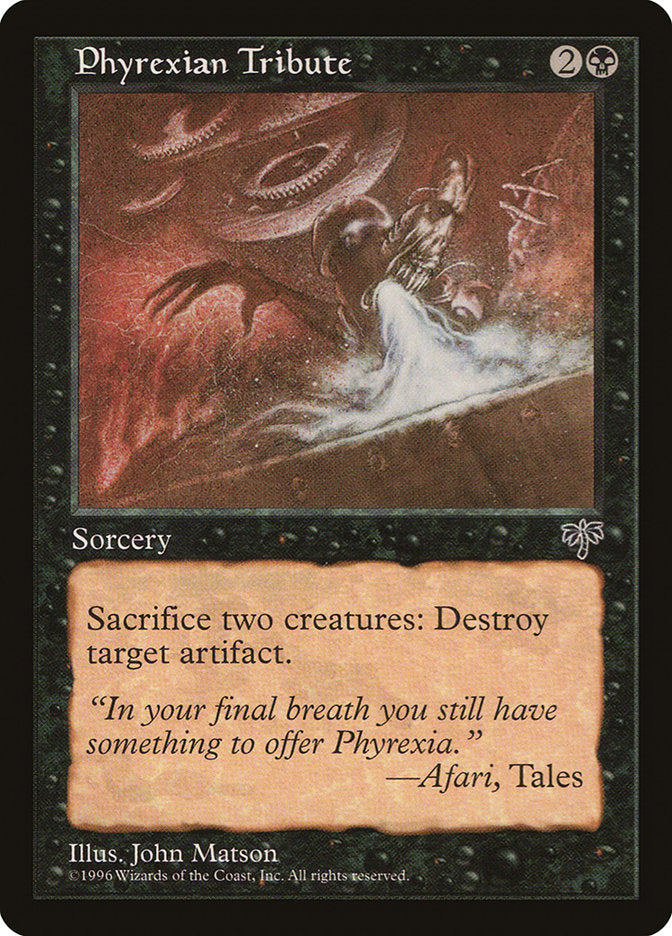 Phyrexian Tribute - Mirage (MIR)