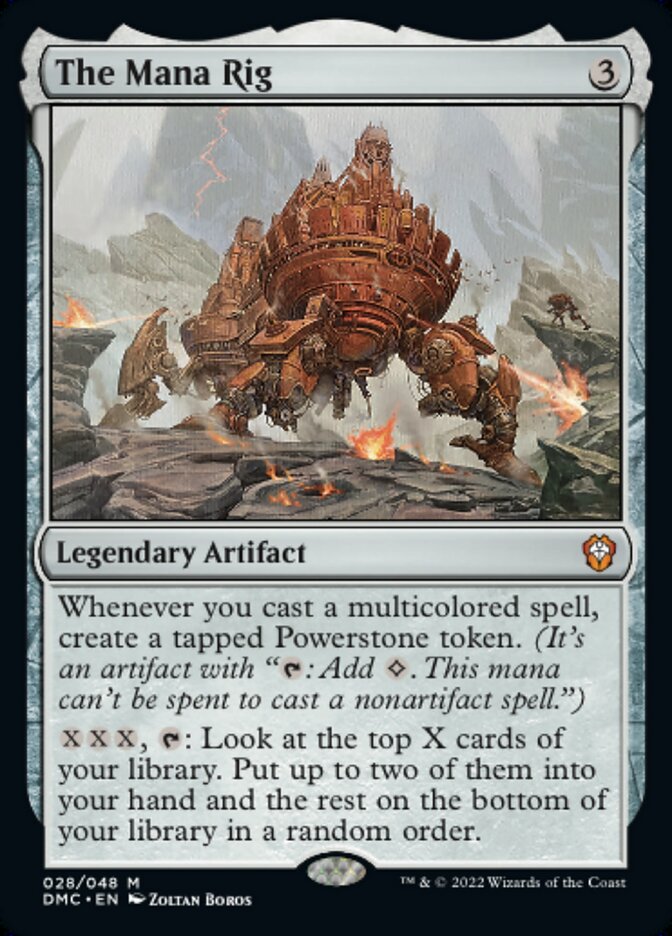 The Mana Rig - Dominaria United Commander (DMC)