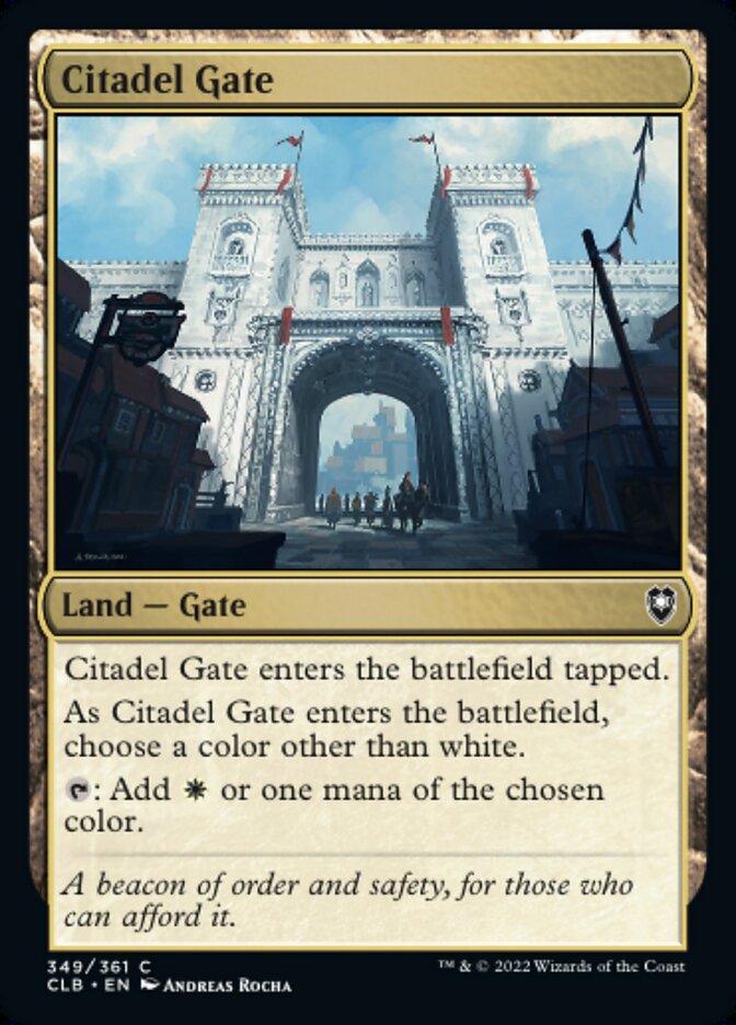 Citadel Gate - Commander Legends: Battle for Baldur's Gate (CLB)