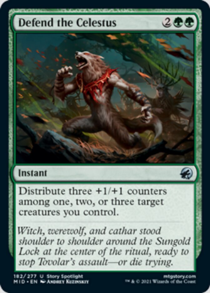 Defend the Celestus - Innistrad: Midnight Hunt (MID)