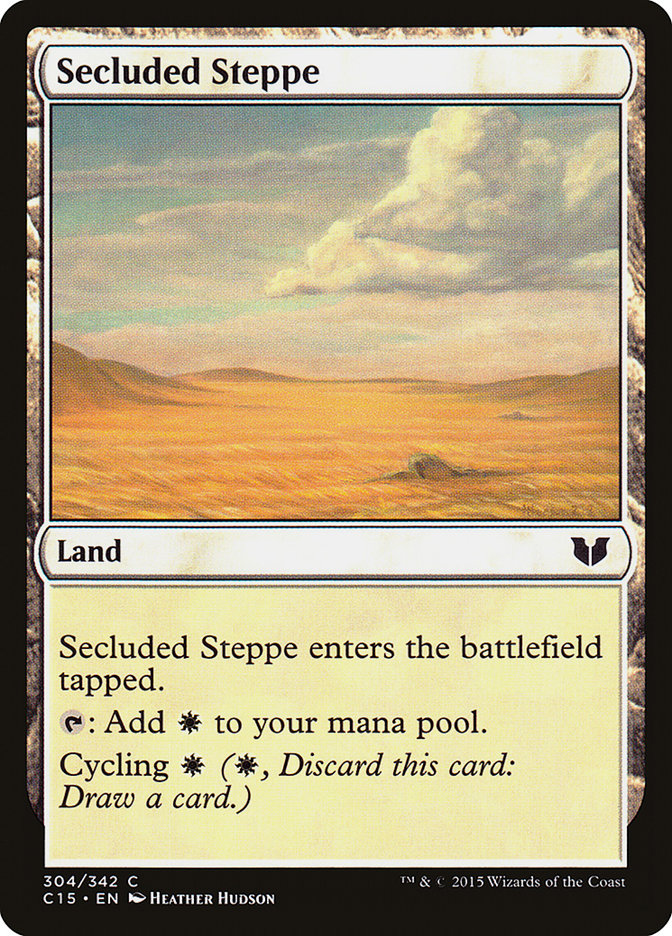 Secluded Steppe - Commander 2015 (C15)