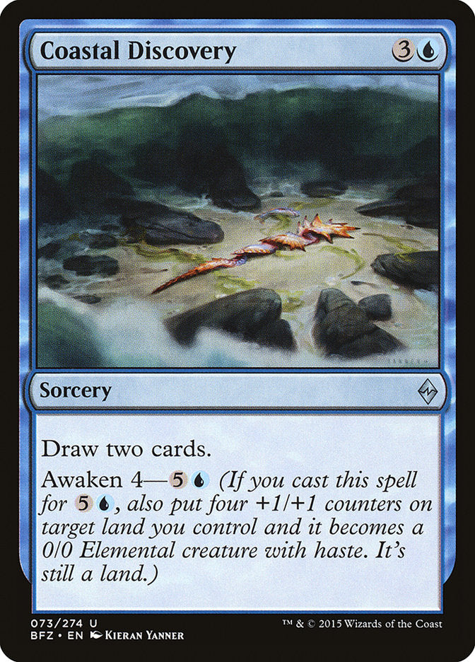 Coastal Discovery - Battle for Zendikar (BFZ)