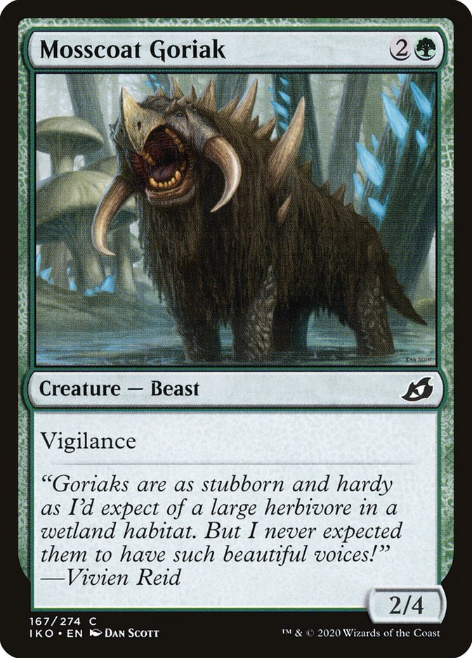 Mosscoat Goriak - Ikoria: Lair of Behemoths (IKO)