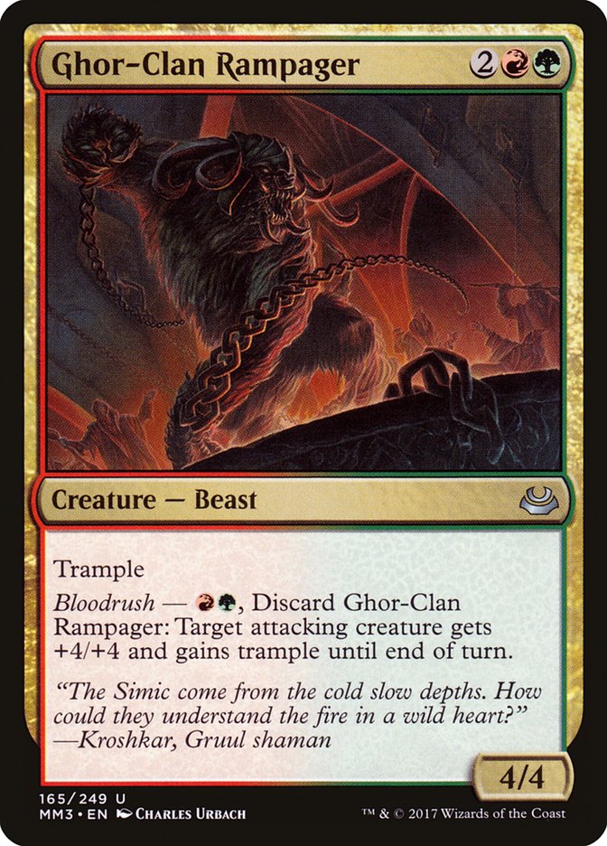Ghor-Clan Rampager - Modern Masters 2017 (MM3)