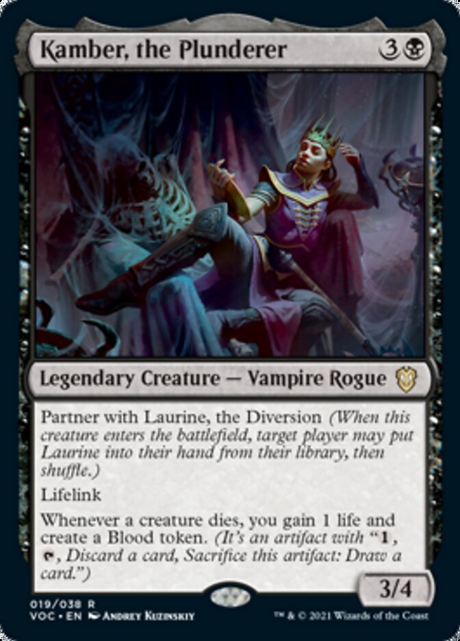 Kamber, the Plunderer - Crimson Vow Commander (VOC)