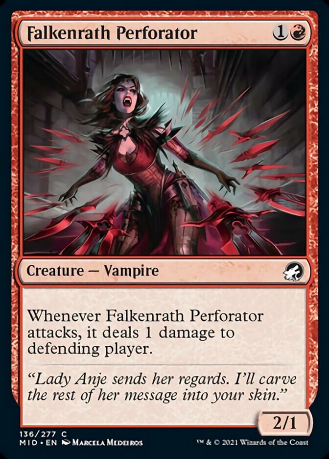 Falkenrath Perforator - Innistrad: Midnight Hunt (MID)