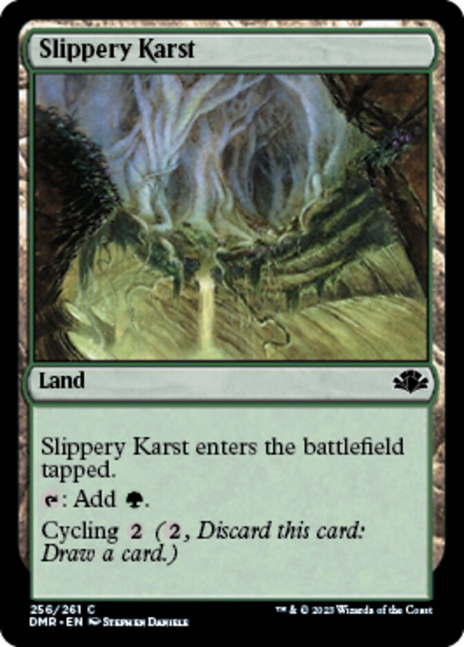 Slippery Karst - Dominaria Remastered (DMR)