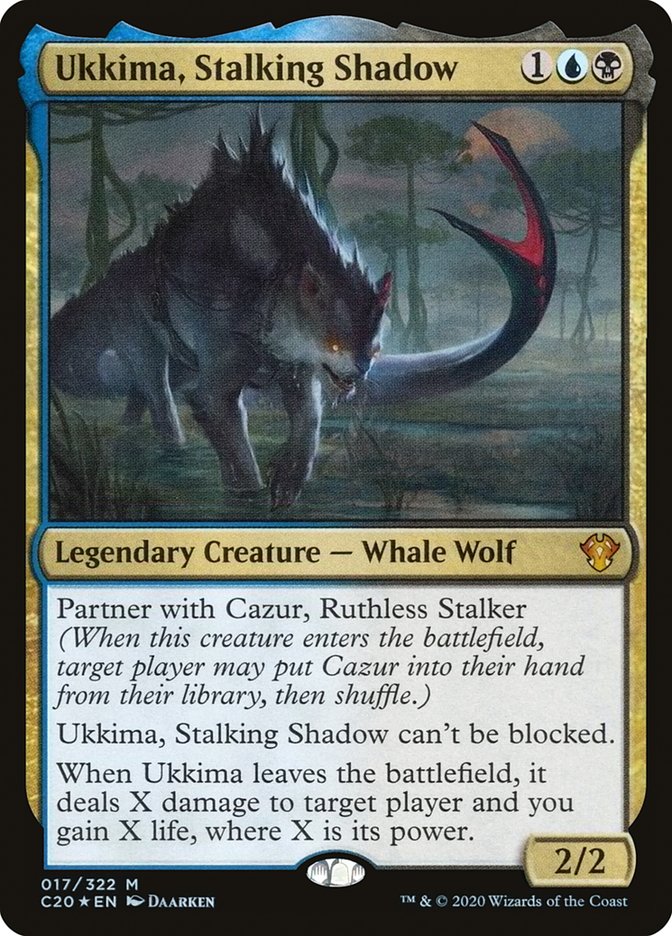 Ukkima, Stalking Shadow - Commander 2020 (C20)