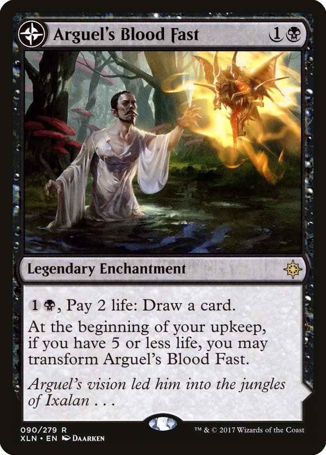 Arguel's Blood Fast // Temple of Aclazotz - Ixalan (XLN)