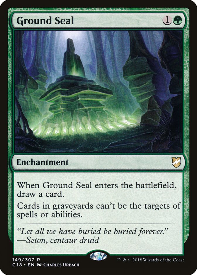 Ground Seal - Commander 2018 (C18)