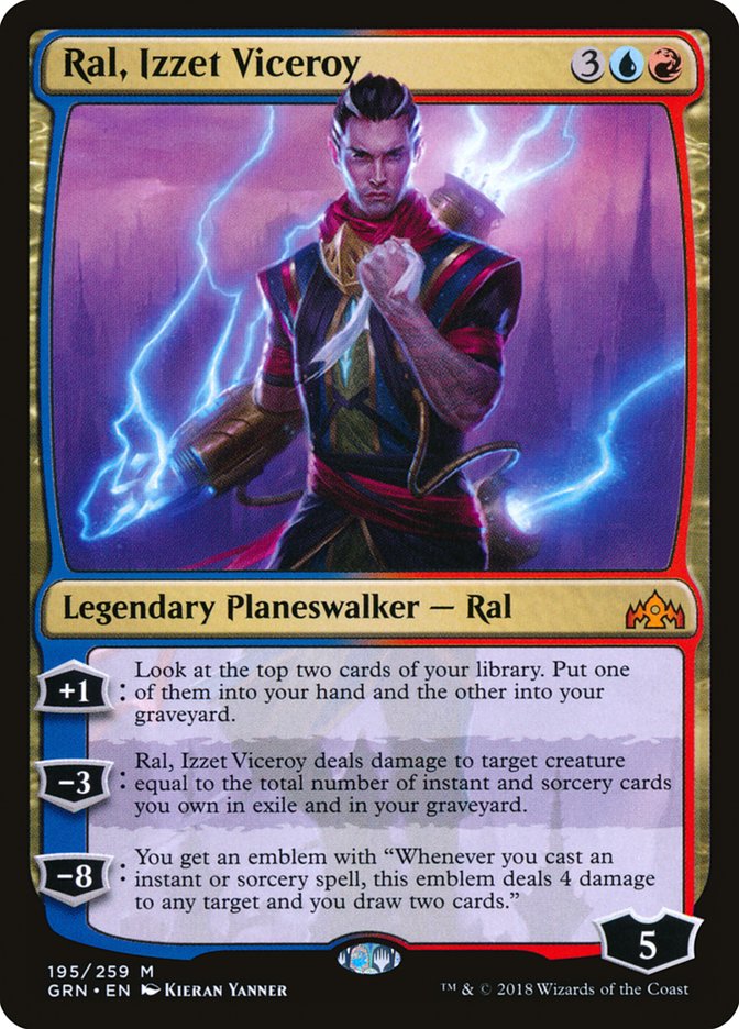 Ral, Izzet Viceroy - Guilds of Ravnica (GRN)