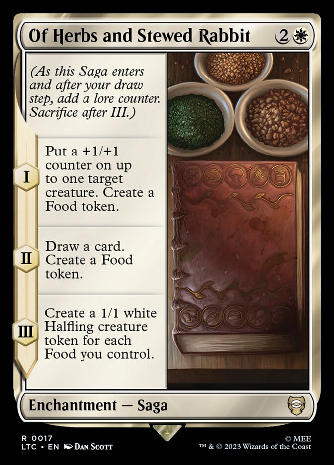 Of Herbs and Stewed Rabbit - Tales of Middle-earth Commander (LTC)