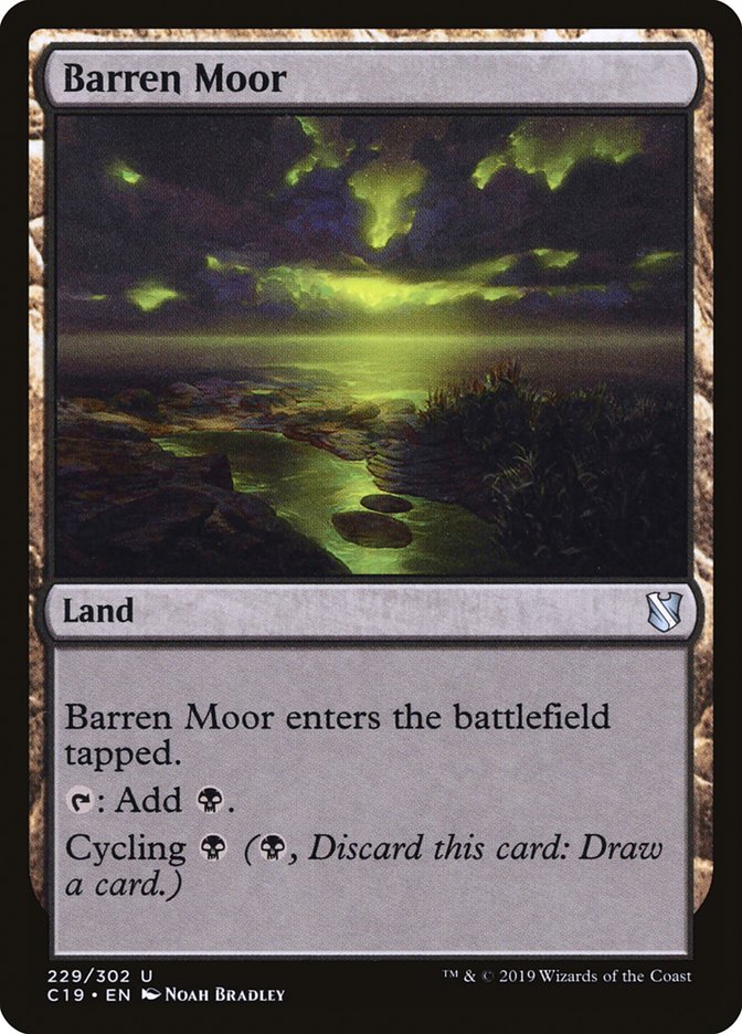 Barren Moor - Commander 2019 (C19)