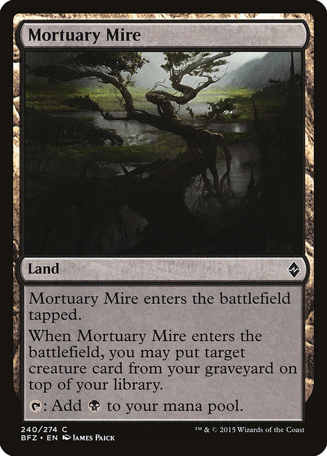 Mortuary Mire - Battle for Zendikar (BFZ)