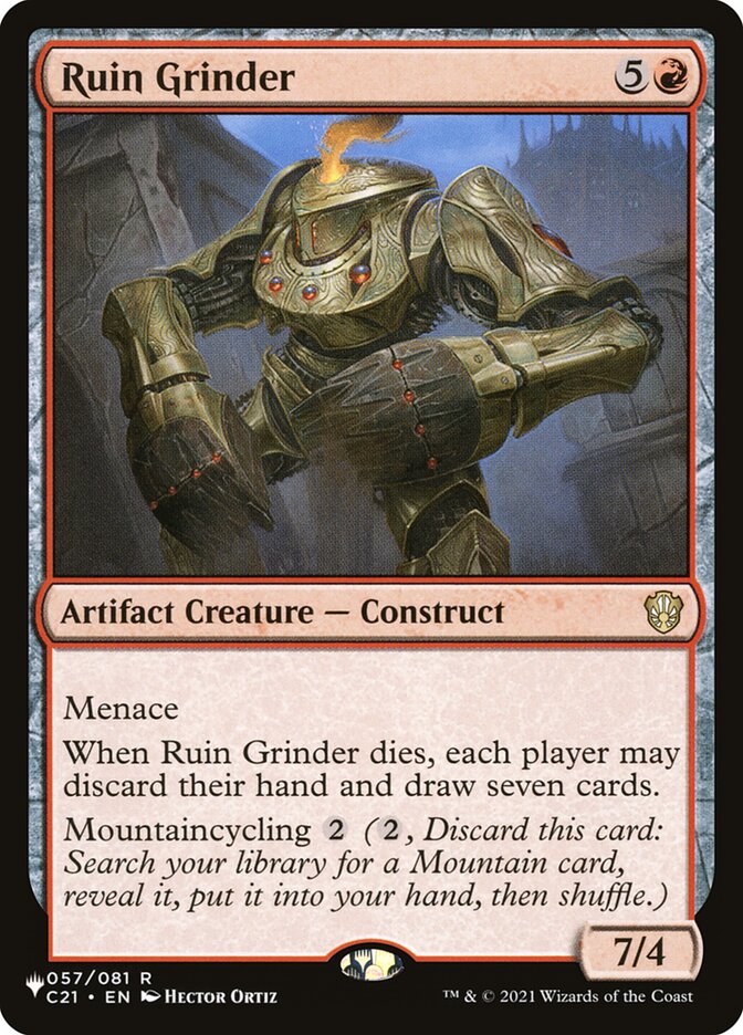 Ruin Grinder - The List (PLIST)