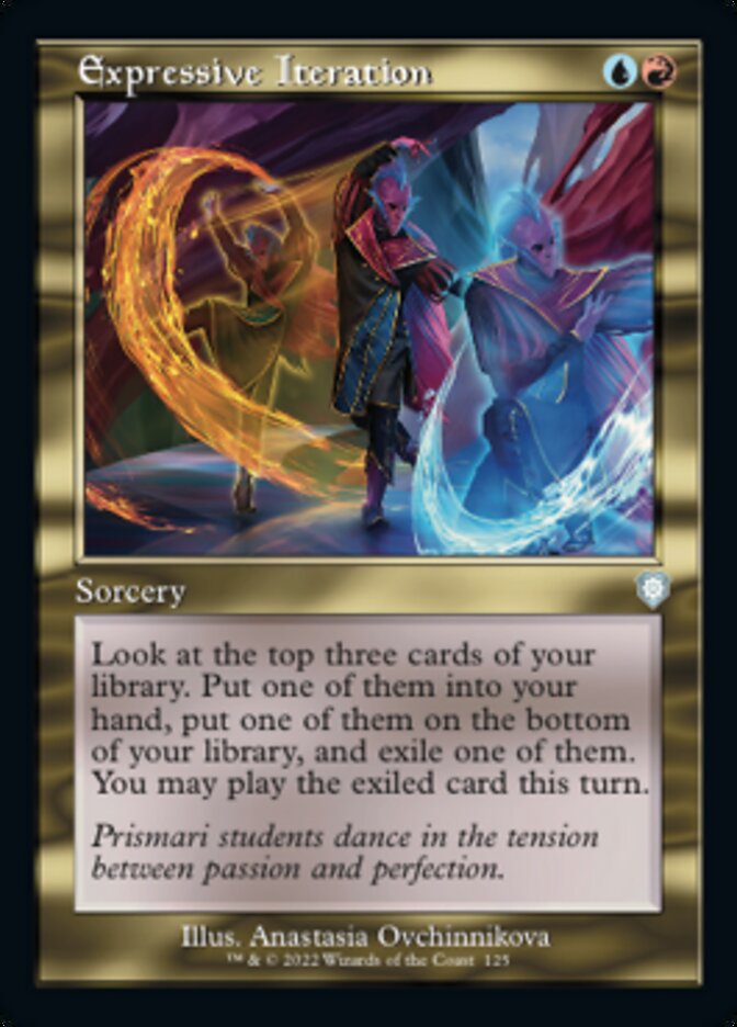 Expressive Iteration - The Brothers' War Commander (BRC)