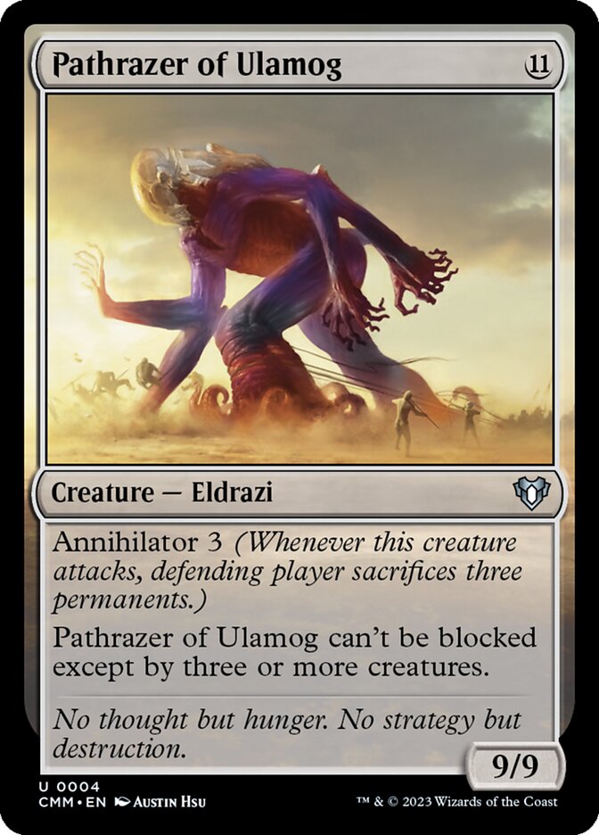 Pathrazer of Ulamog - Commander Masters (CMM)