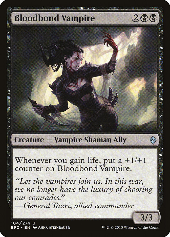 Bloodbond Vampire - Battle for Zendikar (BFZ)