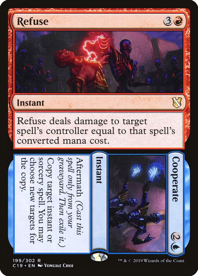 Refuse // Cooperate - Commander 2019 (C19)