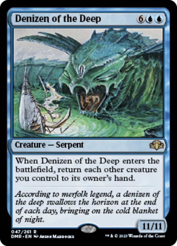 Denizen of the Deep - Dominaria Remastered (DMR)