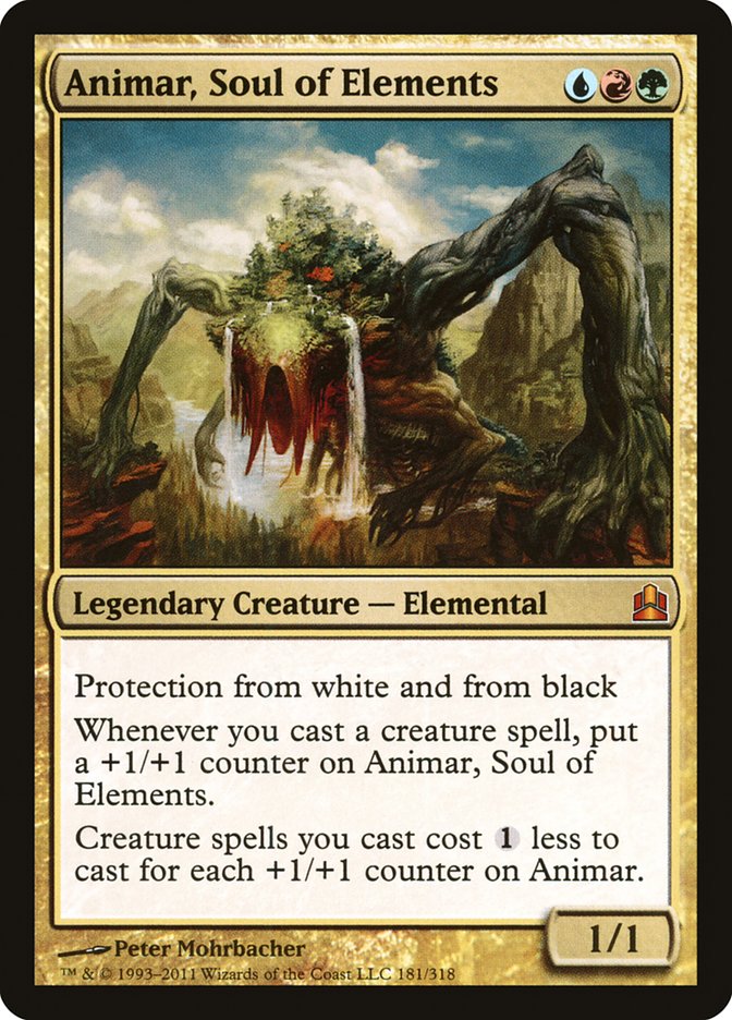 Animar, Soul of Elements - Commander 2011 (CMD)