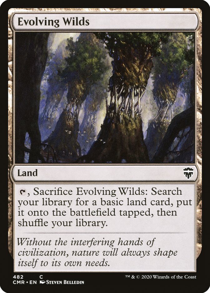 Evolving Wilds - Commander Legends (CMR)