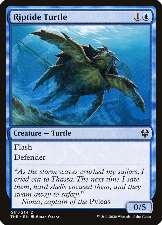 Riptide Turtle - Theros Beyond Death (THB)