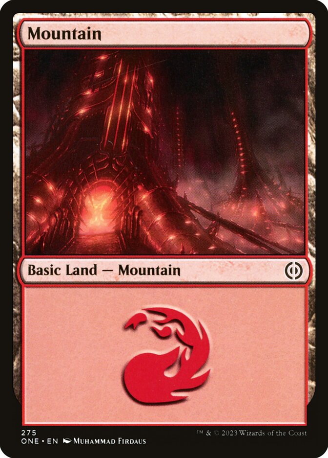 Mountain (275) - Phyrexia: All Will Be One (ONE)