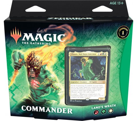 Land's Wrath Commander Deck - Commander: Zendikar Rising (ZNC)
