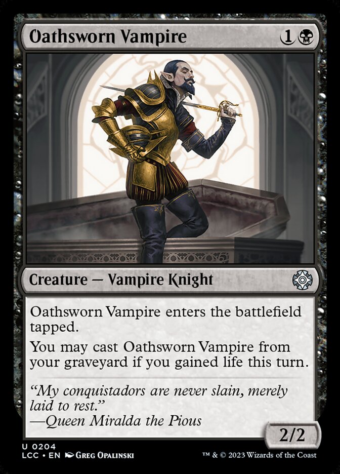 Oathsworn Vampire - Lost Caverns of Ixalan Commander (LCC)