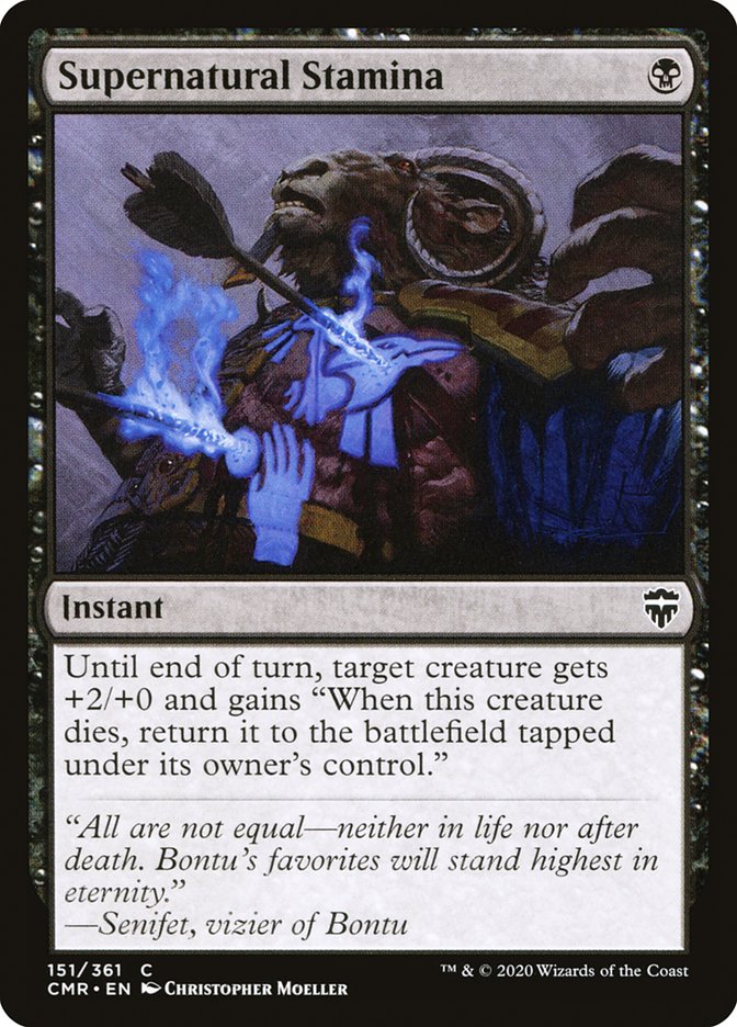 Supernatural Stamina - Commander Legends (CMR)