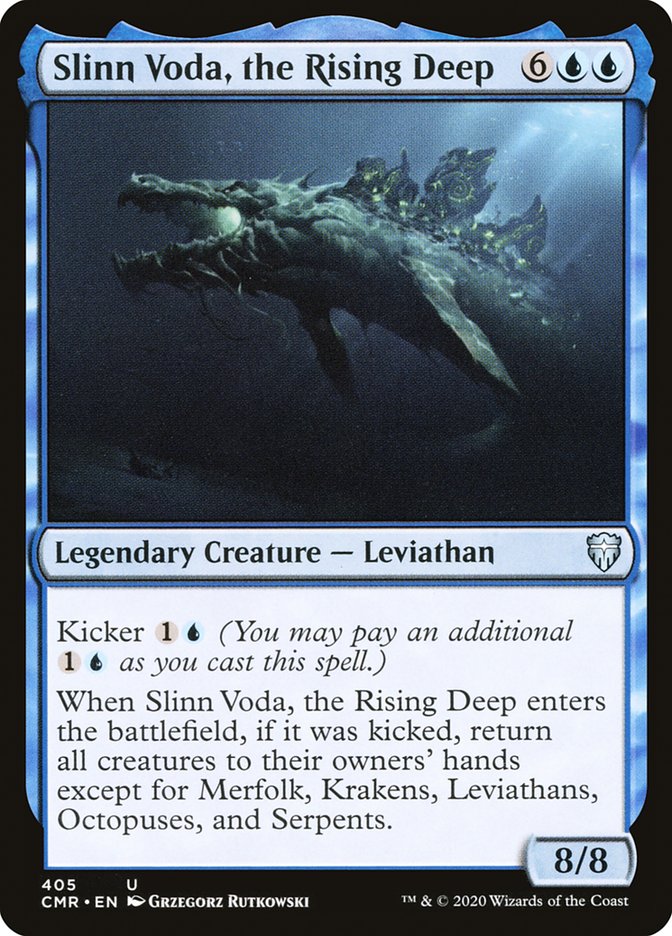 Slinn Voda, the Rising Deep - Commander Legends (CMR)