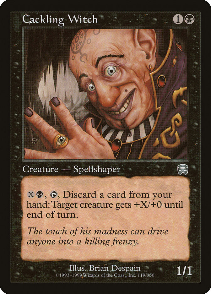 Cackling Witch - Mercadian Masques (MMQ)